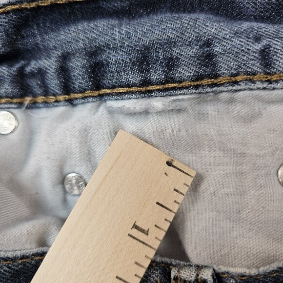 Levi's 505 Jeans Men's 32x30 Blue Denim Relaxed Fit Medium Wash Straight Leg - Picture 3 of 15